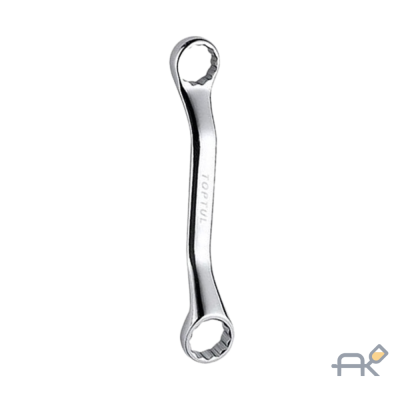 Ключ накидной. отогнутый на 15грд. 14x15мм (F-7601415A)